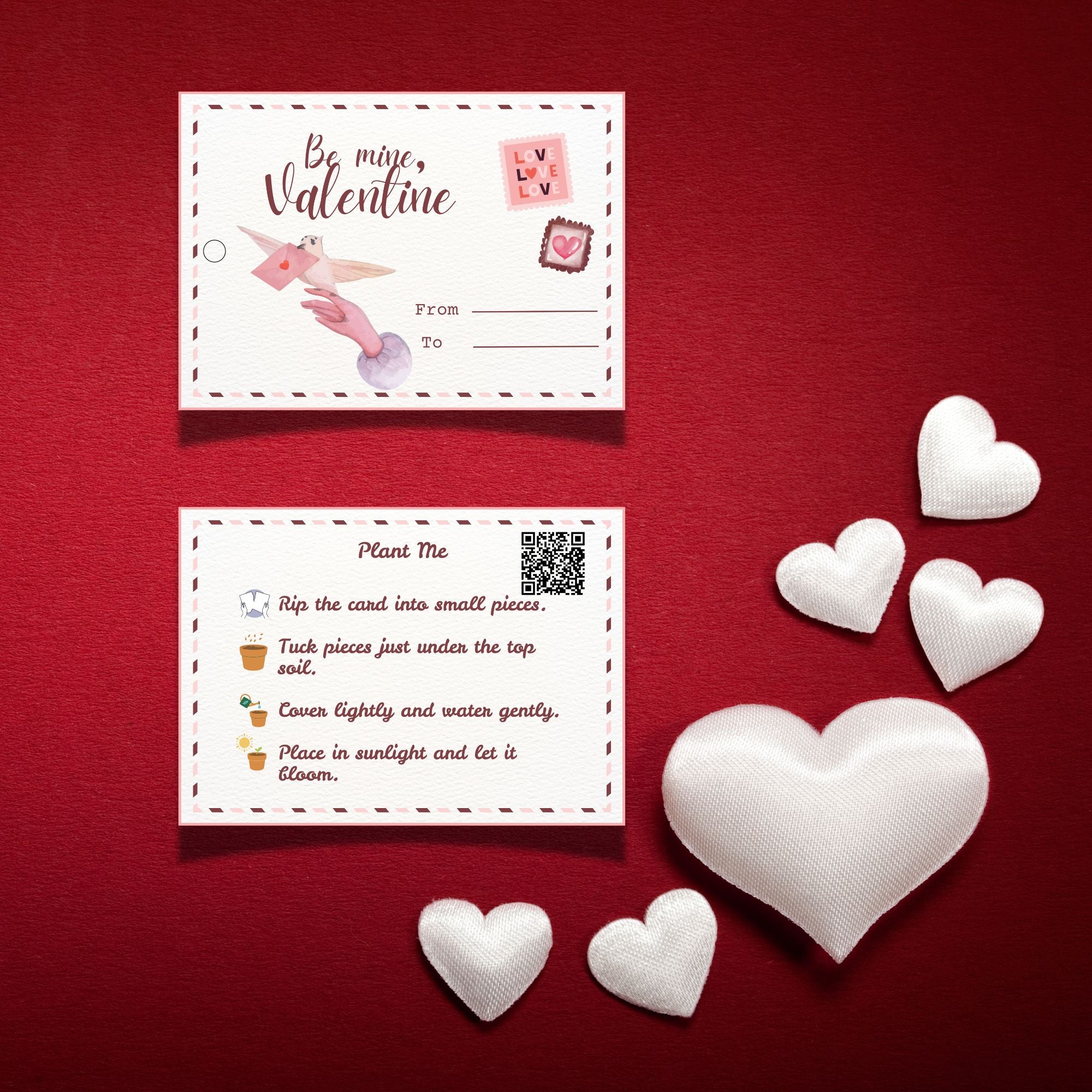 Valentine’s Day - Gift Tag Combo (3.5 x 2.5 in) (Pack of 18)