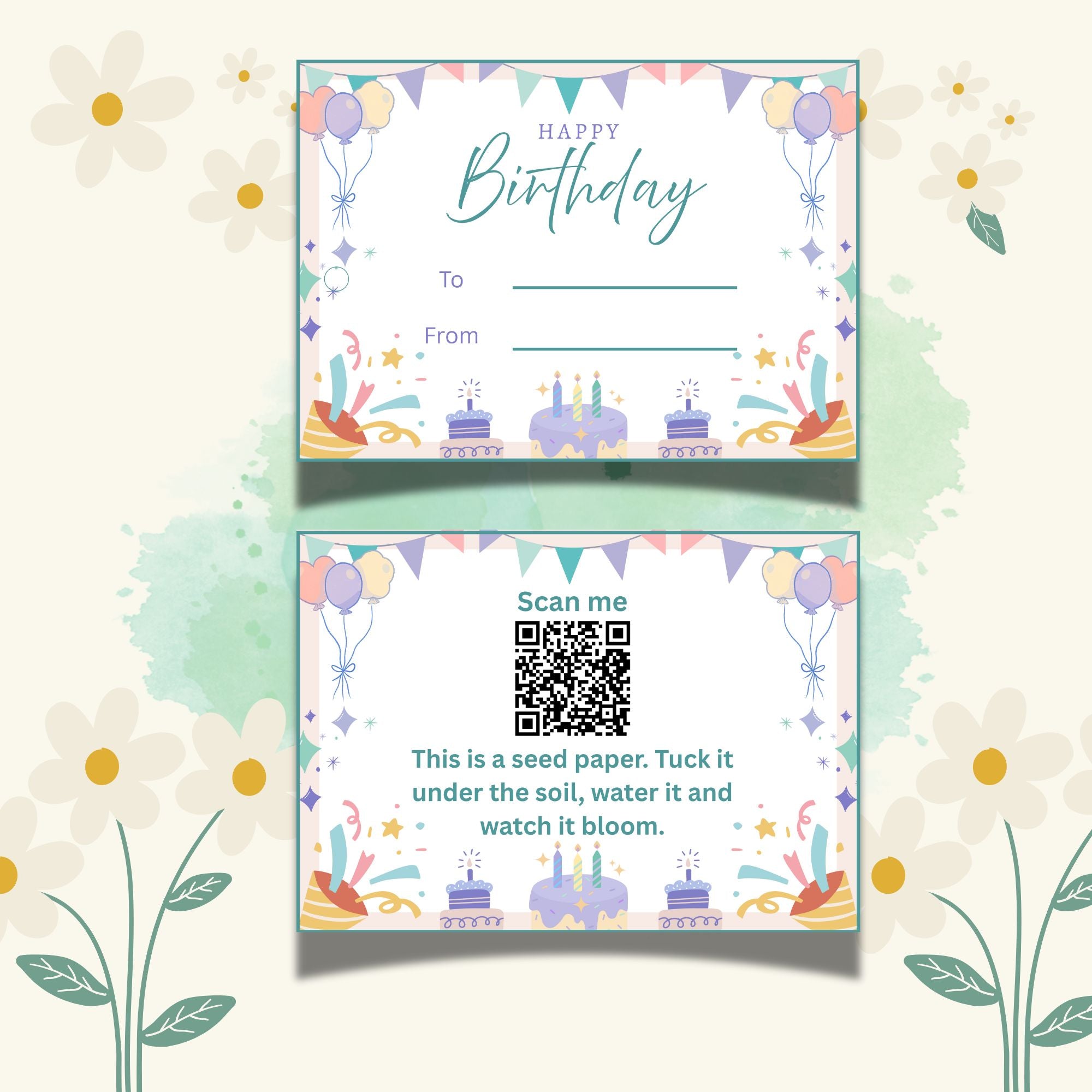 Birthday Gift Tag Combo (3.5 x 2.5 in) (Pack of 18)