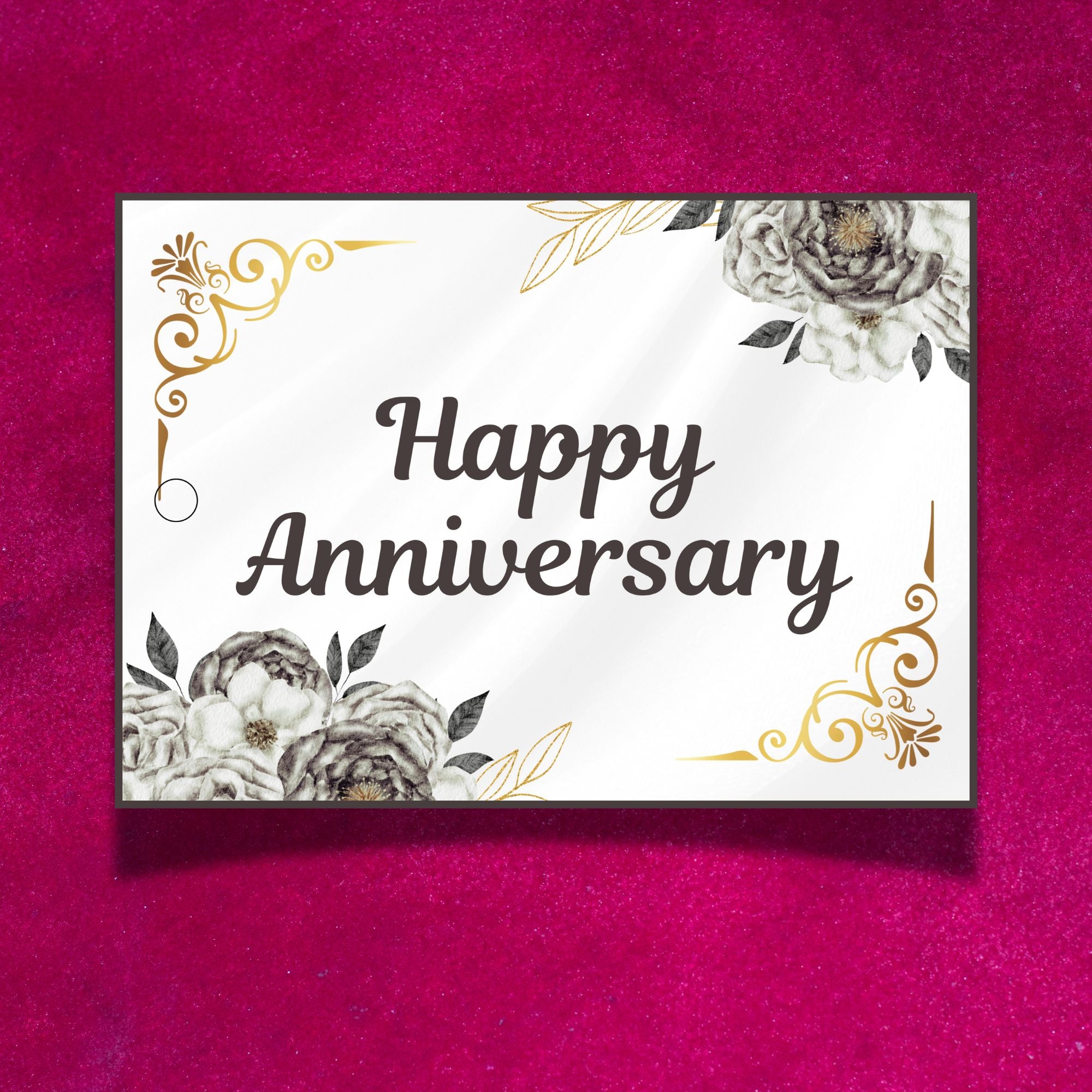 Timeless Grace – Anniversary Gift Tag (3.5 x 2.5 in) (Pack of 18)