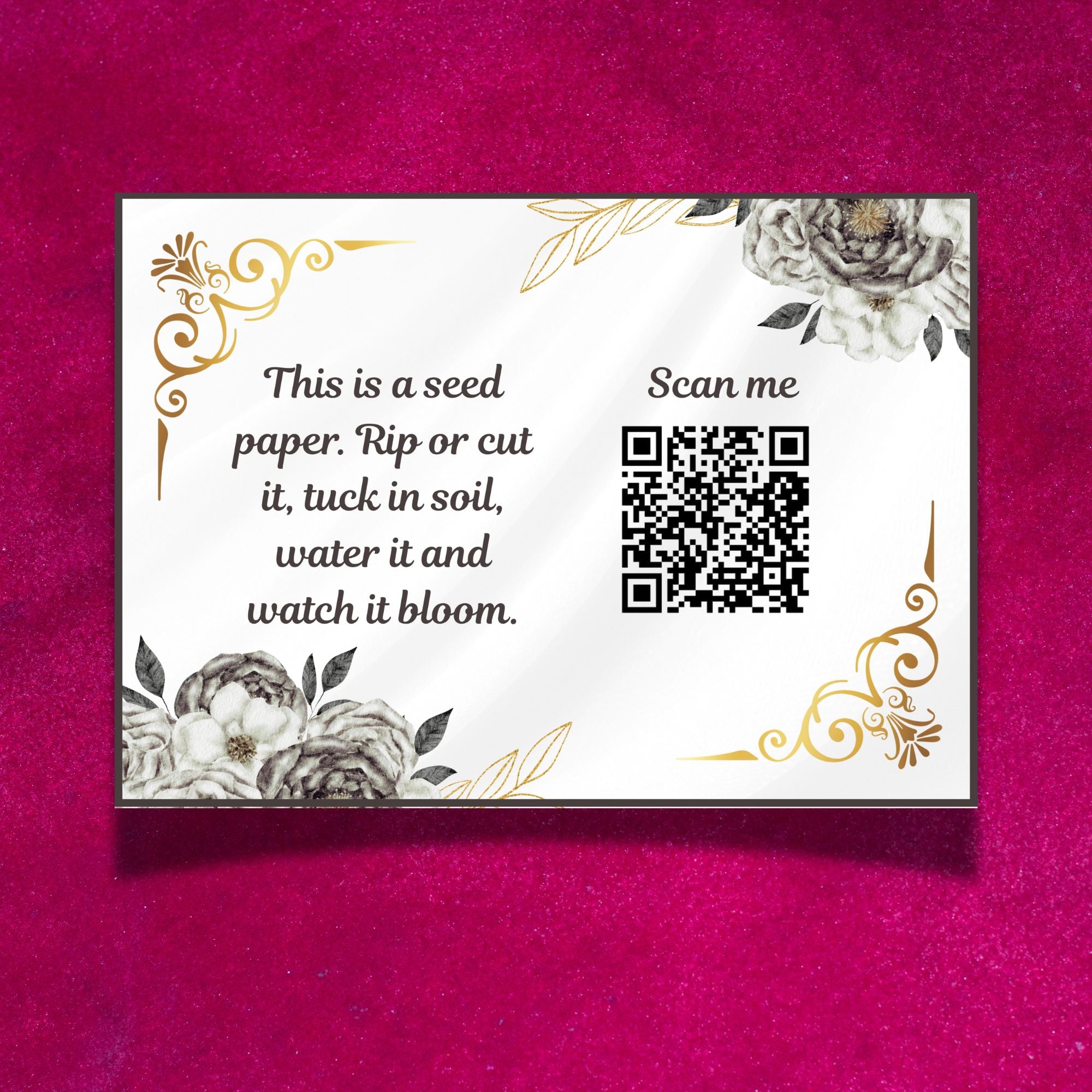 Timeless Grace – Anniversary Gift Tag (3.5 x 2.5 in) (Pack of 18)