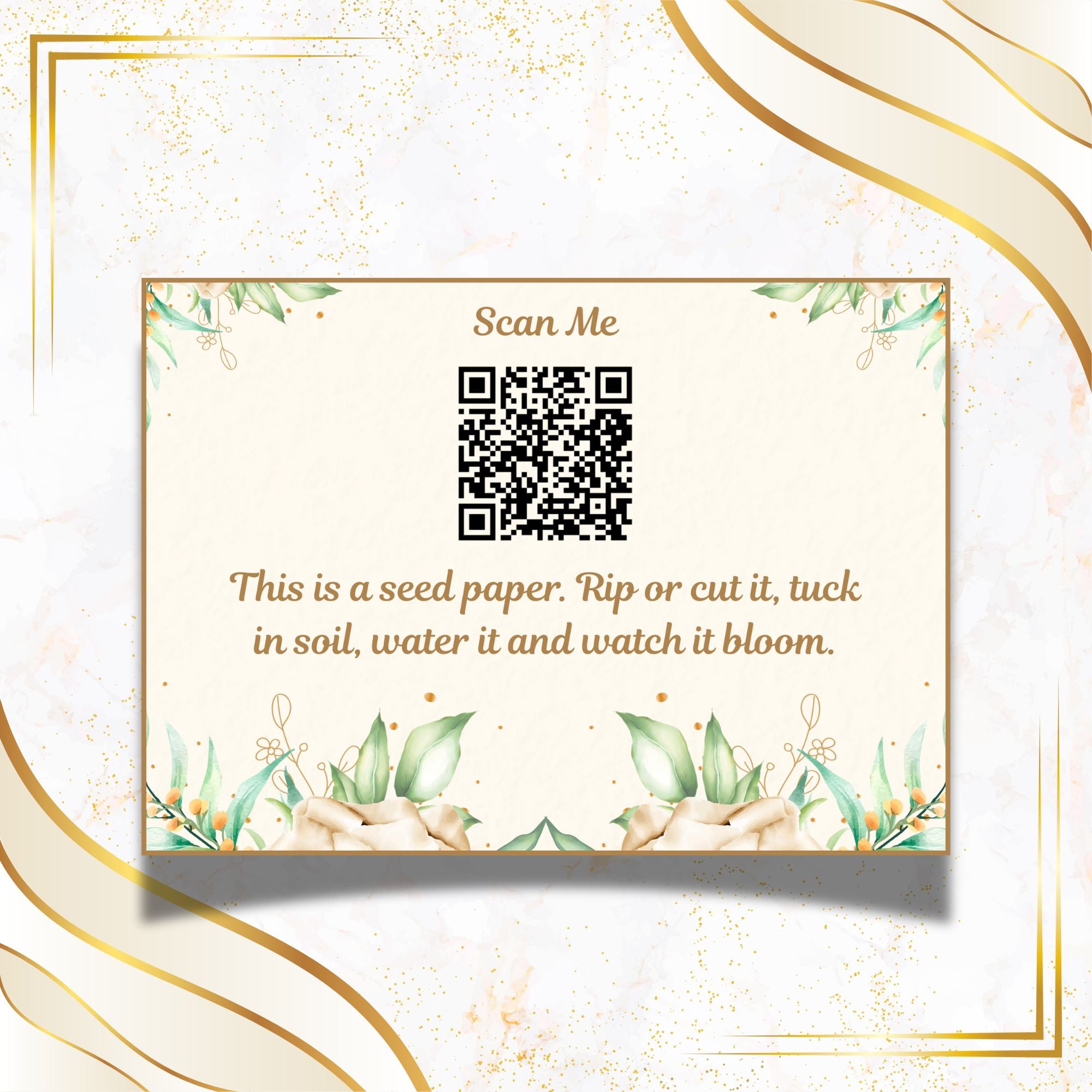 Eternal Grace – Anniversary Gift Tag (3.5 x 2.5 in) (Pack of 18)