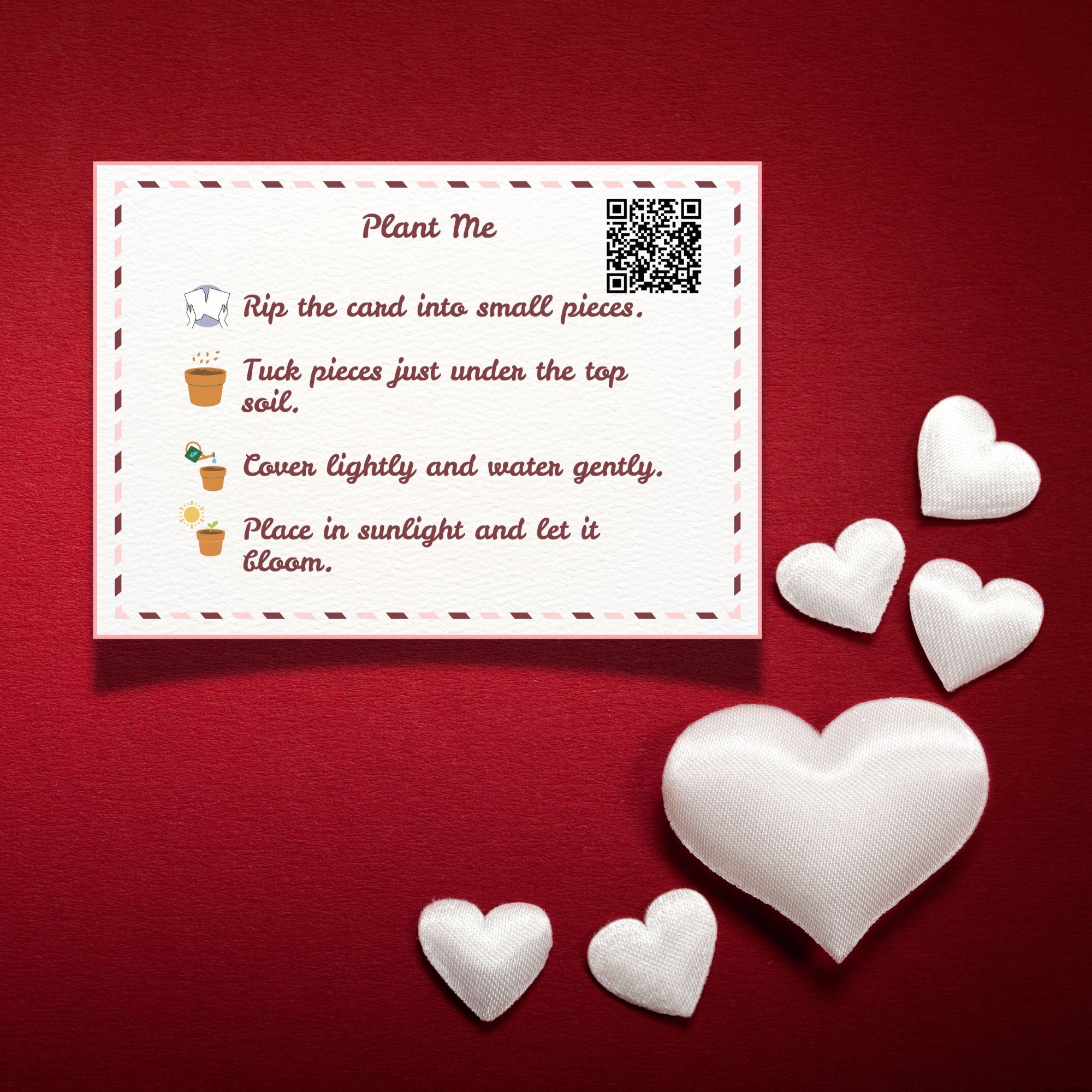 Love Letter – Valentine Gift Tag (3.5 x 2.5 in) (Pack of 18)