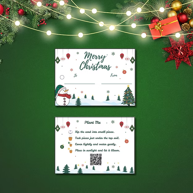 Winter Wonderland – Christmas Gift Tag (3.5 x 2.5 in)
