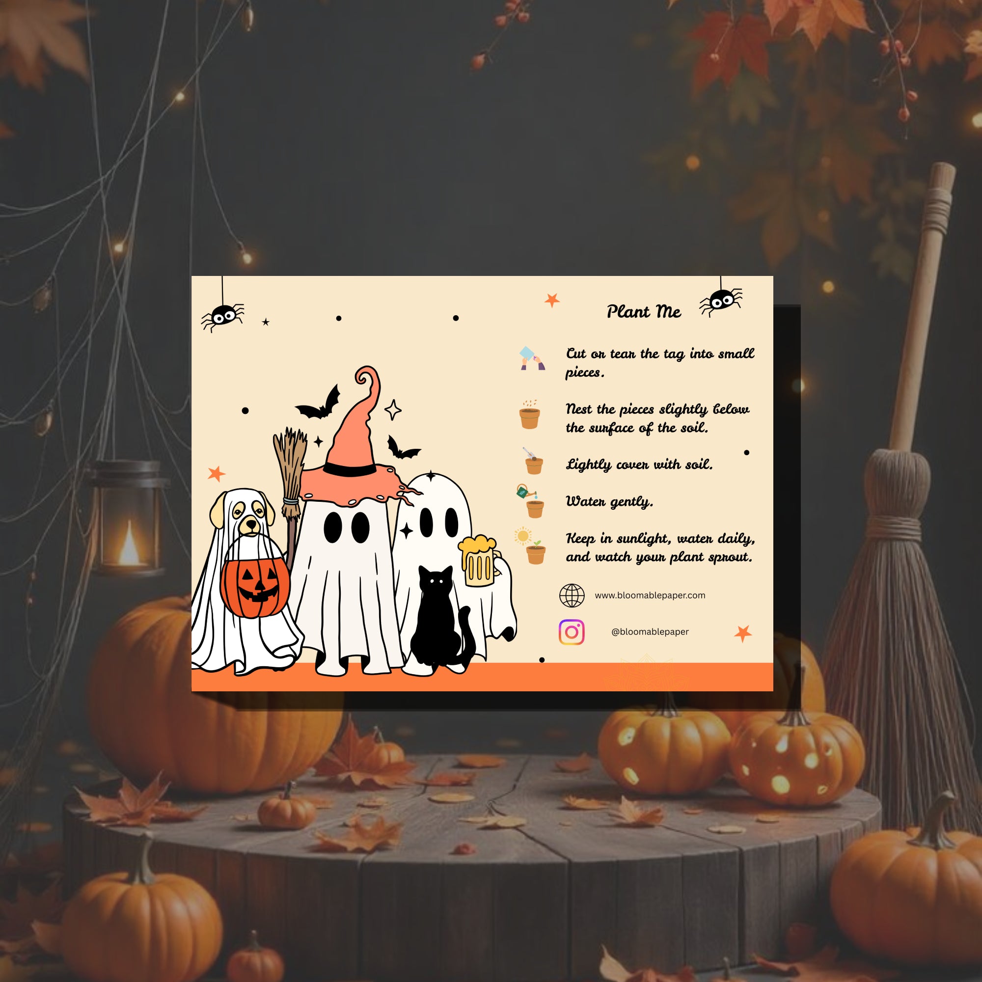 Boo Crew – Halloween Gift Tag (3.5 x 2.5 in) (Pack of 18)